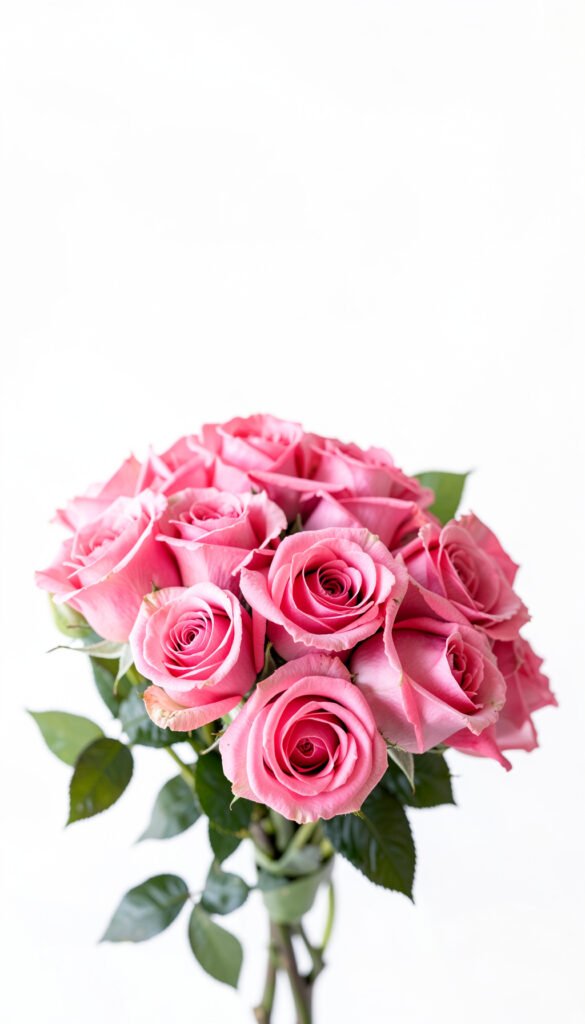 Ramo de Rosas Rosadas - flores bonitas HD