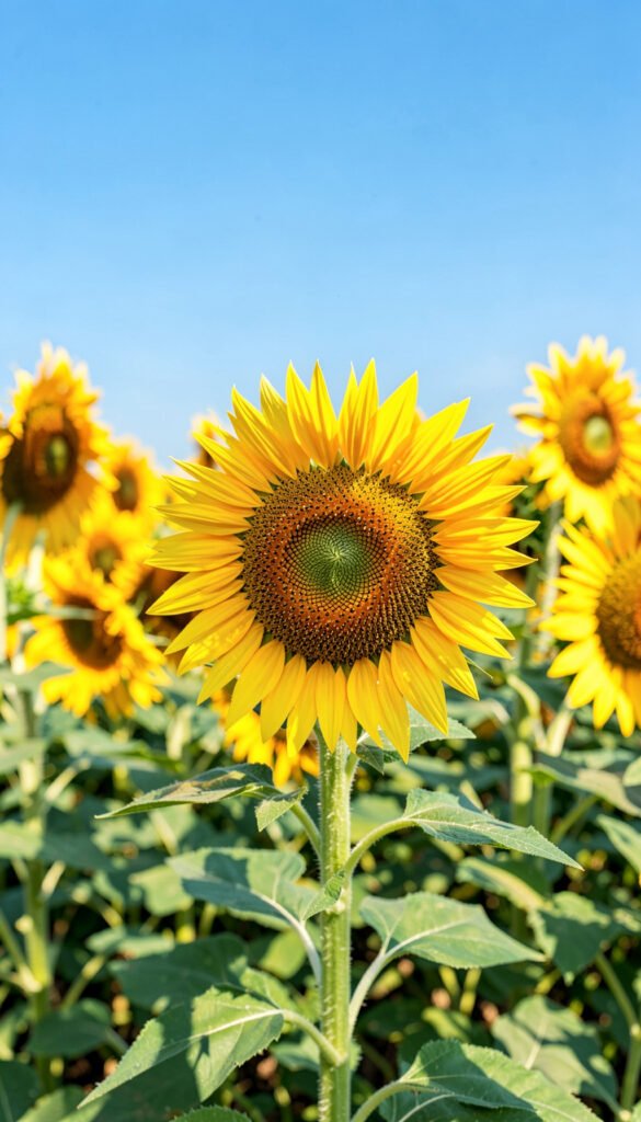 Campo de Girasoles - Imágenes de Flores Hermosas para