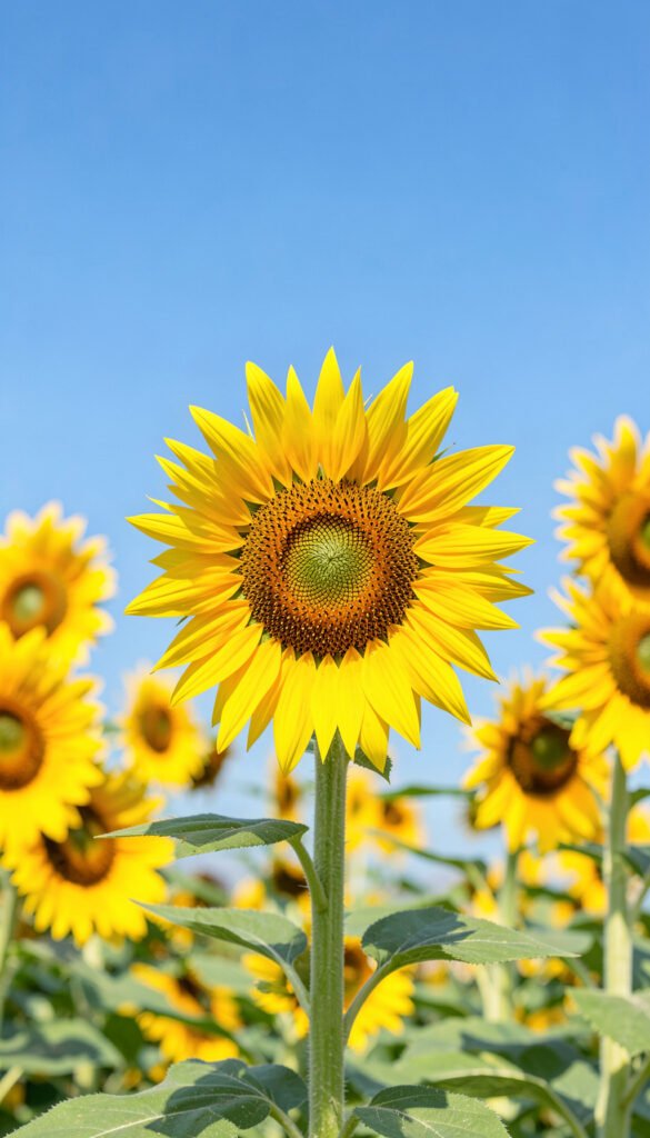 Girasoles Brillantes - flores bonitas HD