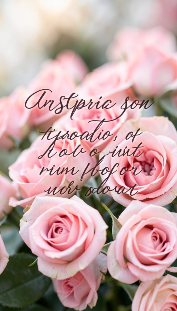 Rosas Elegantes y Motivación - Flores con Frases Bonitas para