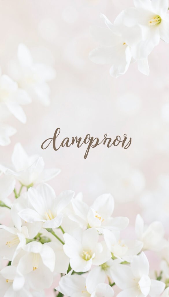 Lirios y Amor Propio - Flores con Frases Bonitas para