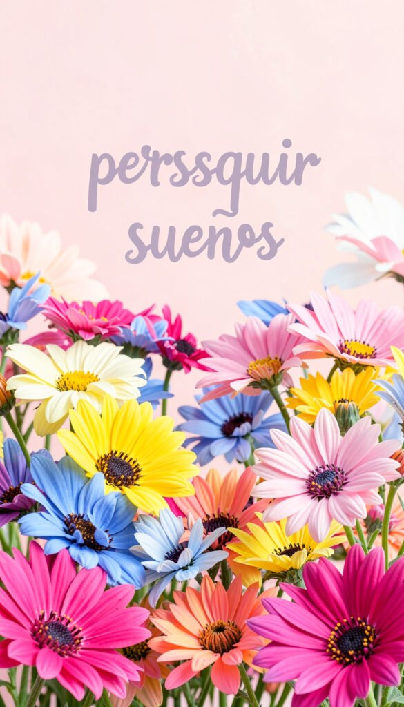 Dalias y Sueños - Flores con Frases Bonitas para