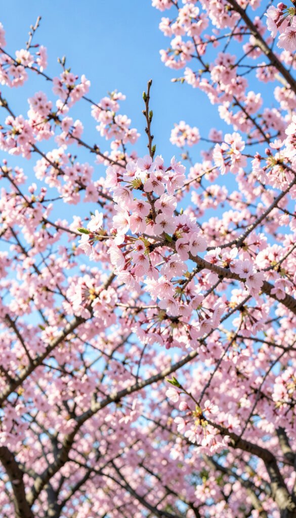 Cerezos en flor - Imágenes de Flores Naturales con