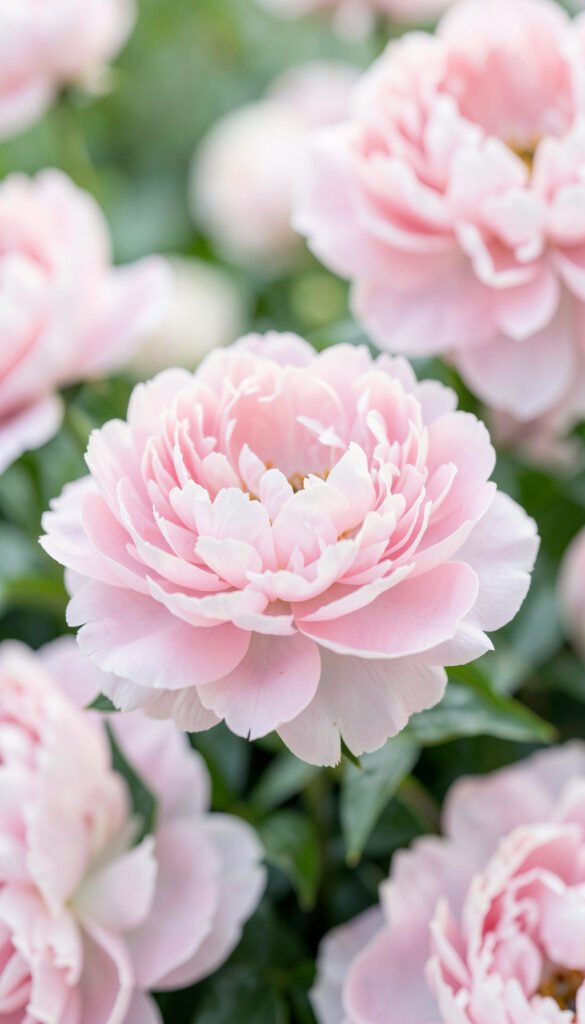 Peonías rosadas - Imágenes de Flores Naturales con
