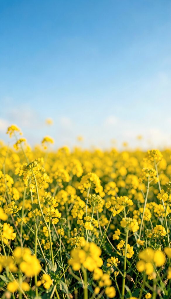 Campo de flores silvestres - flores amarillas HD