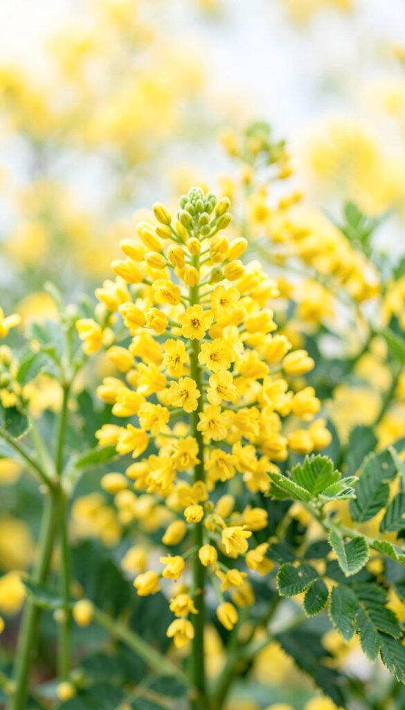Flores de mimosa dorada - flores amarillas HD