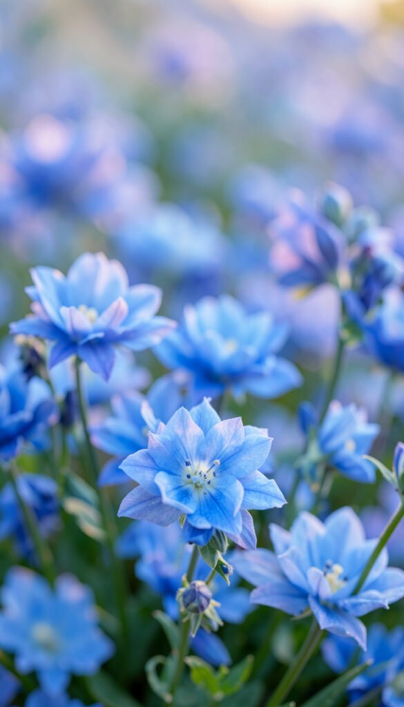 Hortensias en Azul - Imágenes de Flores Bonitas para