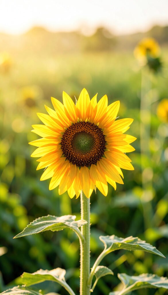 Girasoles Luminosos - Imágenes de Flores de Amor