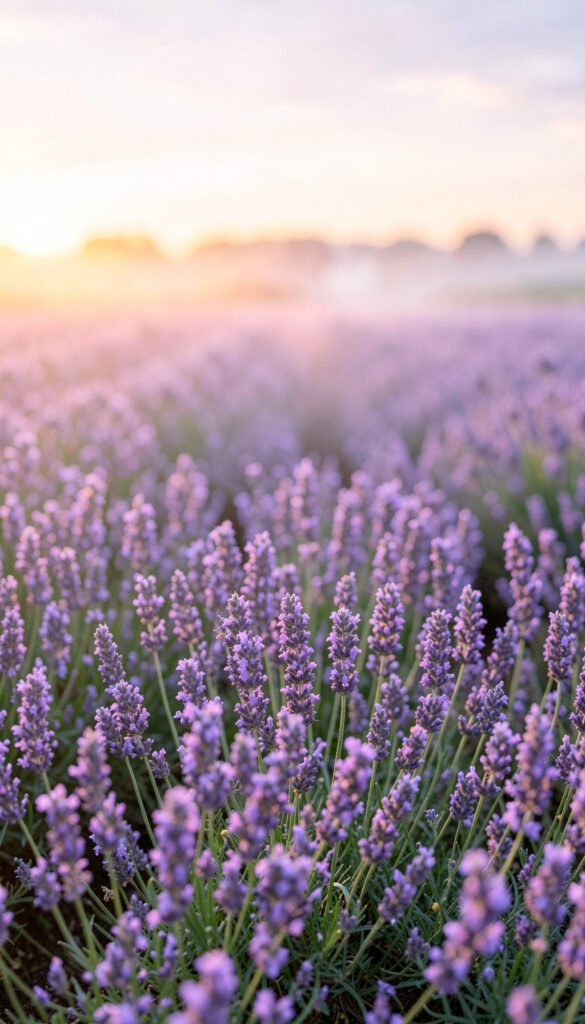 Campo de Lavanda - flores para dar los buenos días
