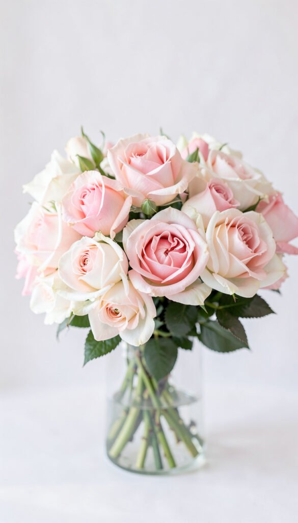 Rosas Pastel Sofisticadas - Flores Elegantes para Mujeres y