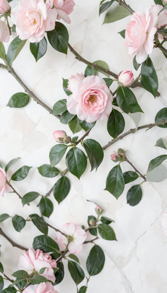 Camelias Rosadas - Flores Elegantes para Mujeres y
