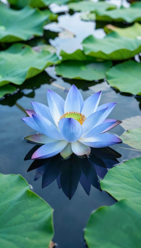 Flor de Loto Azul - Flores Exóticas Más Hermosas del