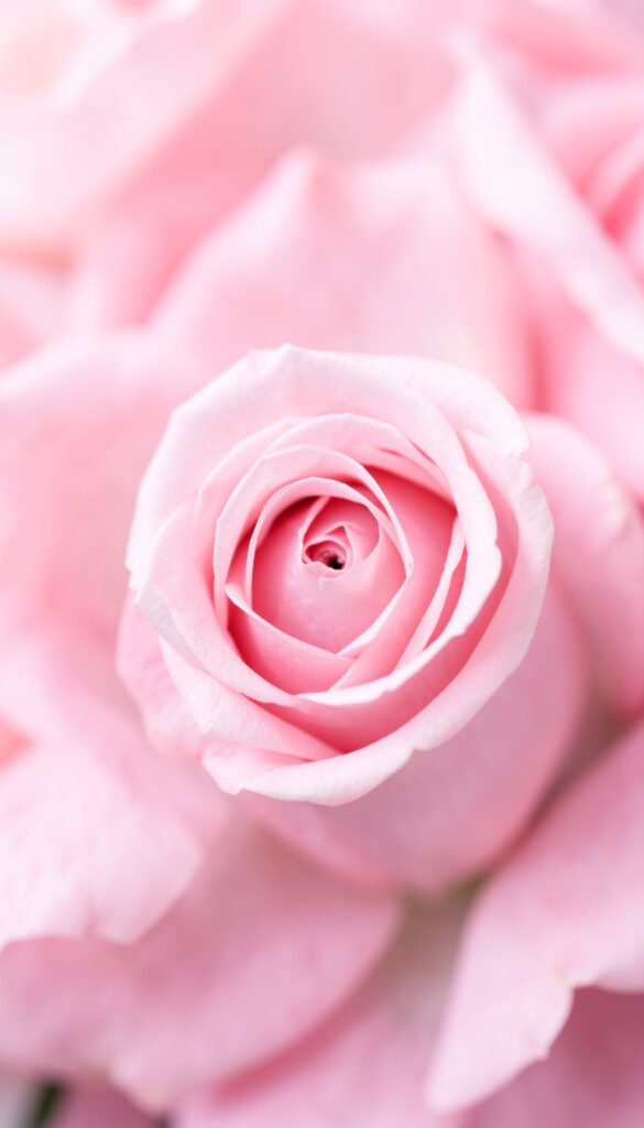 Detalle de Pétalos Rosados - Imágenes de Flores Rojas y