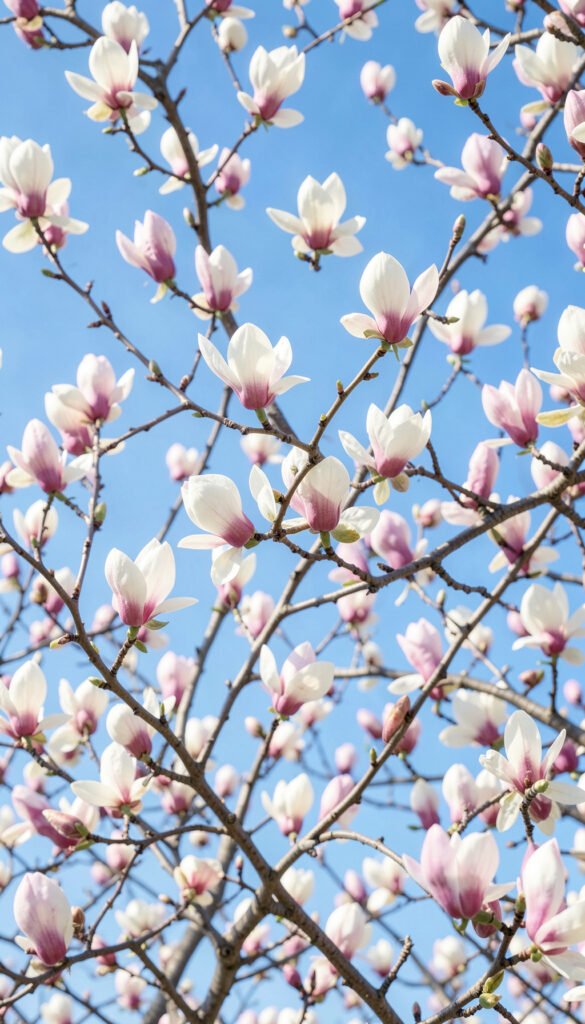 Magnolias en Primavera - Imágenes de Flores para Dar