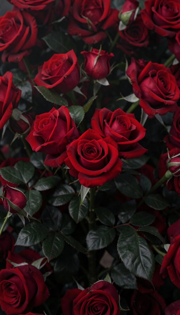 Rosas Rojas Clásicas - flores elegantes para mujeres