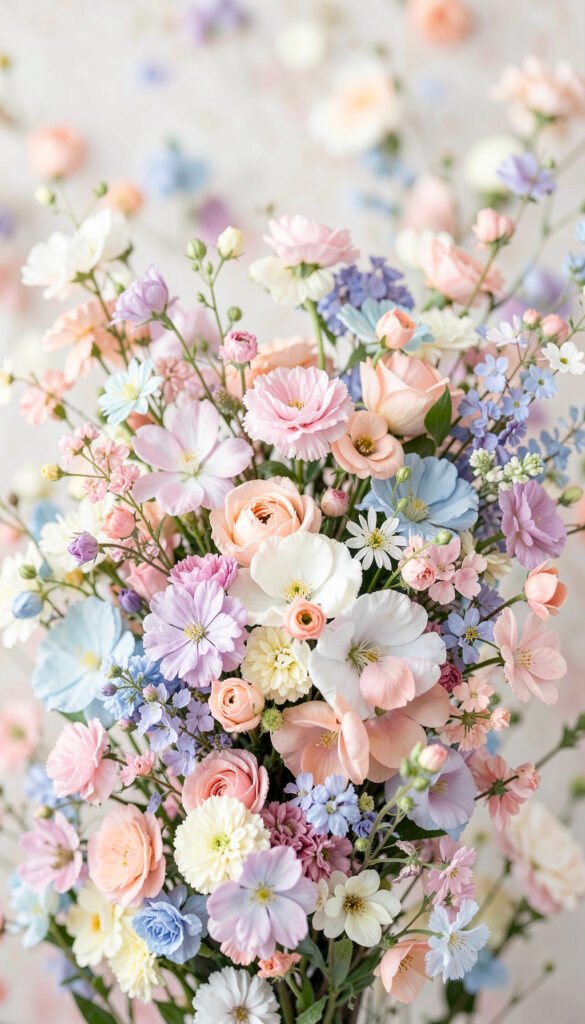 Flores Silvestres Pastel - flores hermosas cumpleaños