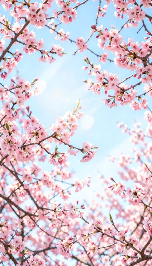 Cerezos en Flor - imágenes de flores para redes sociales