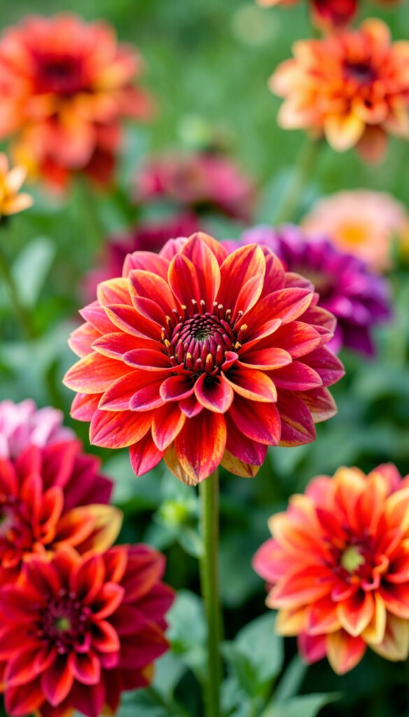 Dalias Coloridas - Flores Más Buscadas en México