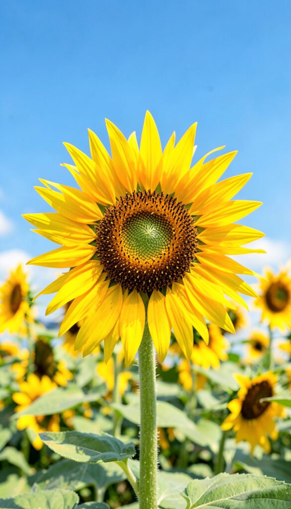 Girasoles Brillantes - Flores Gratis para Descargar en