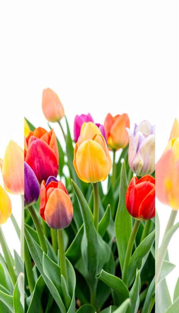 Tulipanes Modernos - Flores Gratis para Descargar en