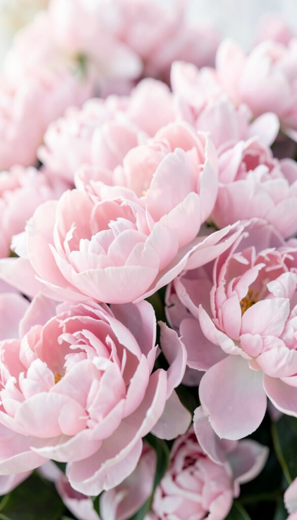 Peonías Delicadas - Flores Gratis para Descargar en