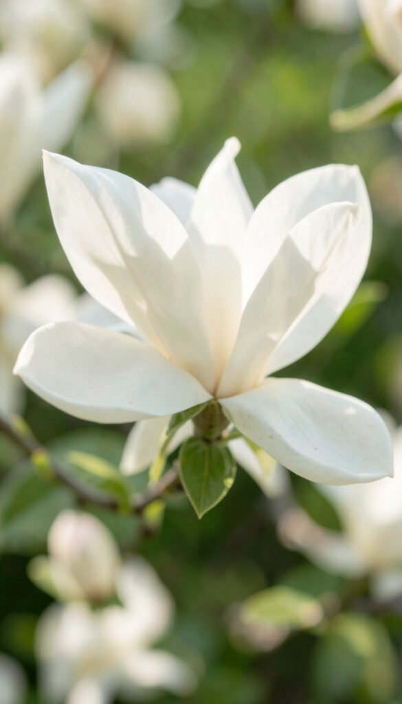 Magnolia en Detalle - fotos de flores hermosas