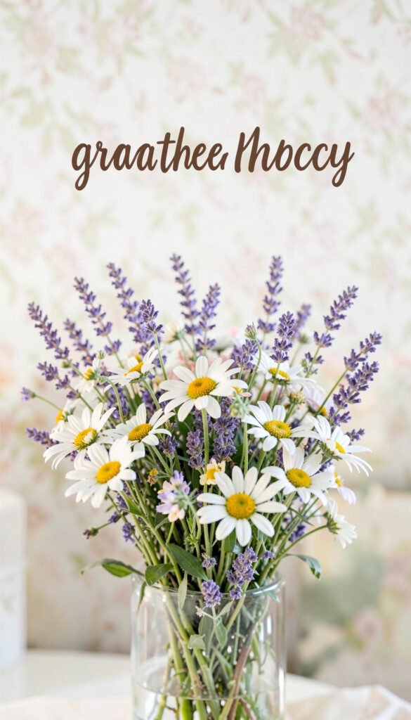 Flores Silvestres y Gratitud - Imágenes de Flores con Mensajes