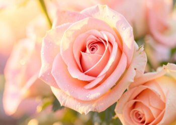 Descargar fondo de pantalla Flores para Estados de WhatsApp Bonitos en HD y 4K gratis Rosas en Amanecer - flores para WhatsApp bonitos