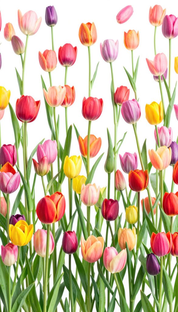 Tulipanes Modernos - flores para WhatsApp bonitos