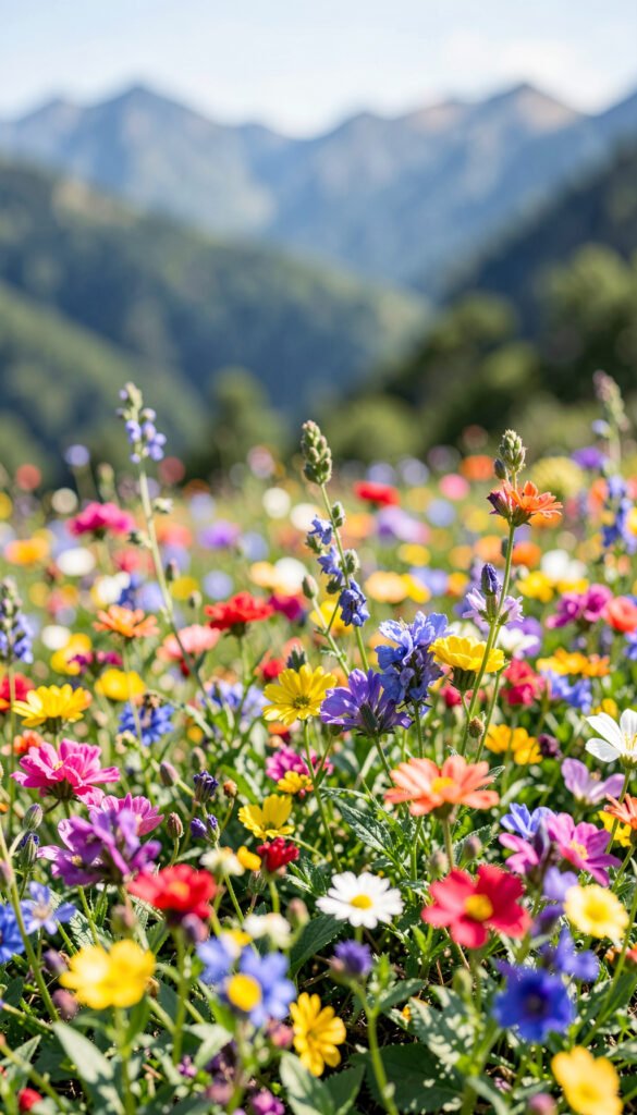 Flores Silvestres de Montaña - imágenes de flores gratis