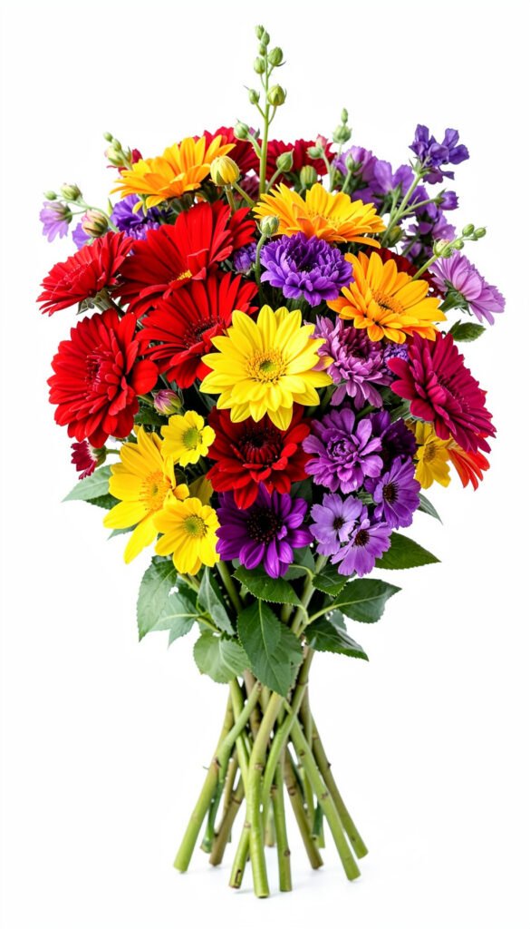 Ramo Vibrante - flores hermosas y coloridas