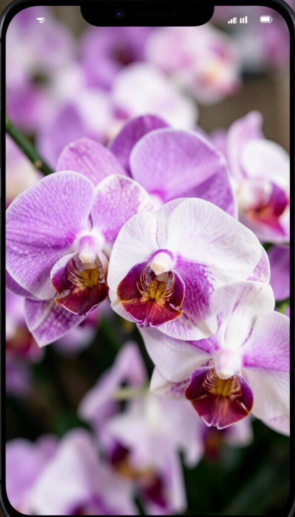 Orquídeas elegantes - Imágenes de Flores para Estados