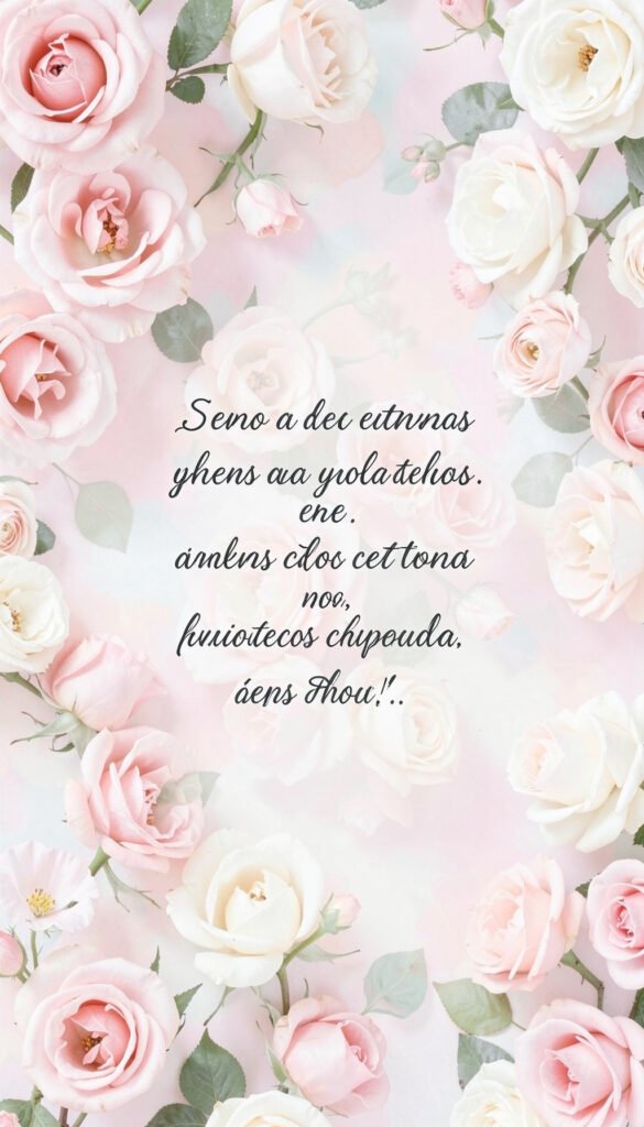 Rosas Elegantes con Motivación - Flores para Mujeres con Frases