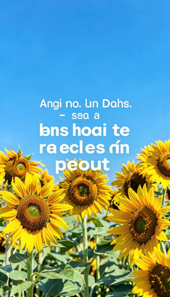 Girasoles de Esperanza - Flores para Mujeres con Frases