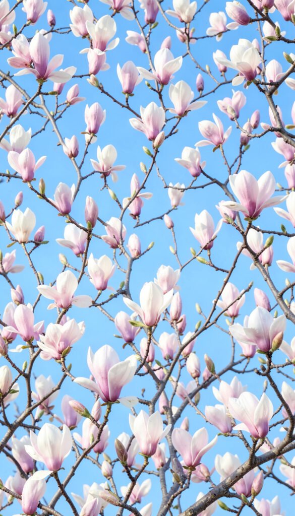 Magnolias en Flor - Imágenes de Flores Hermosas para