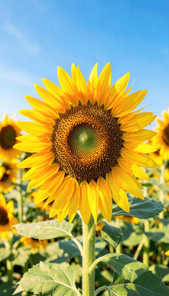 Girasoles Bajo el Sol - Flores para Enviar por WhatsApp