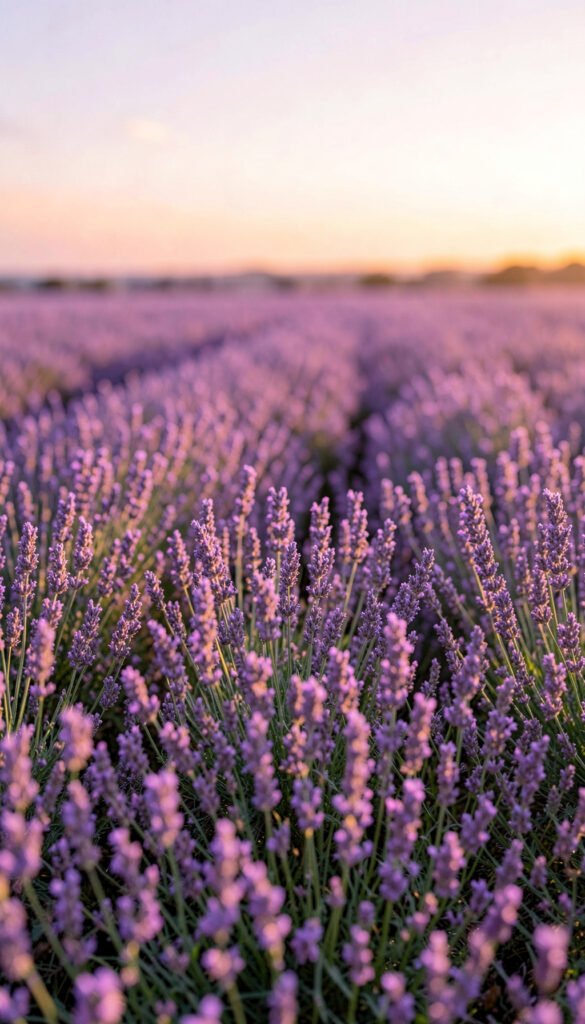 Campo de Lavanda en Flor - Flores para Enviar por WhatsApp