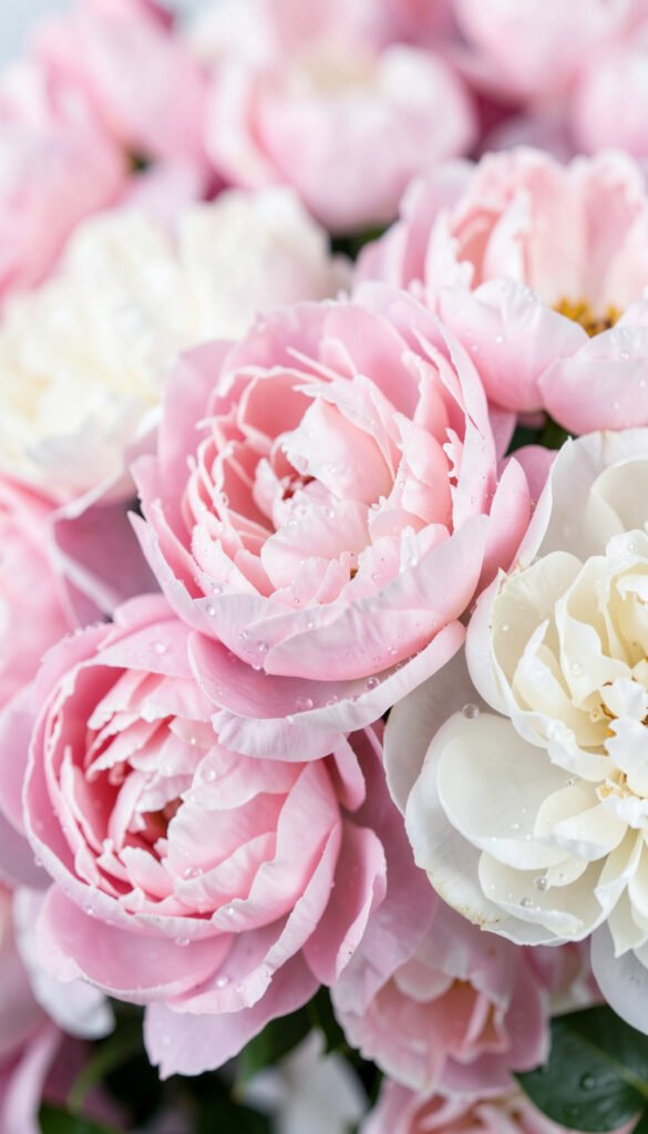 Peonías de Ensueño - flores lindas y románticas