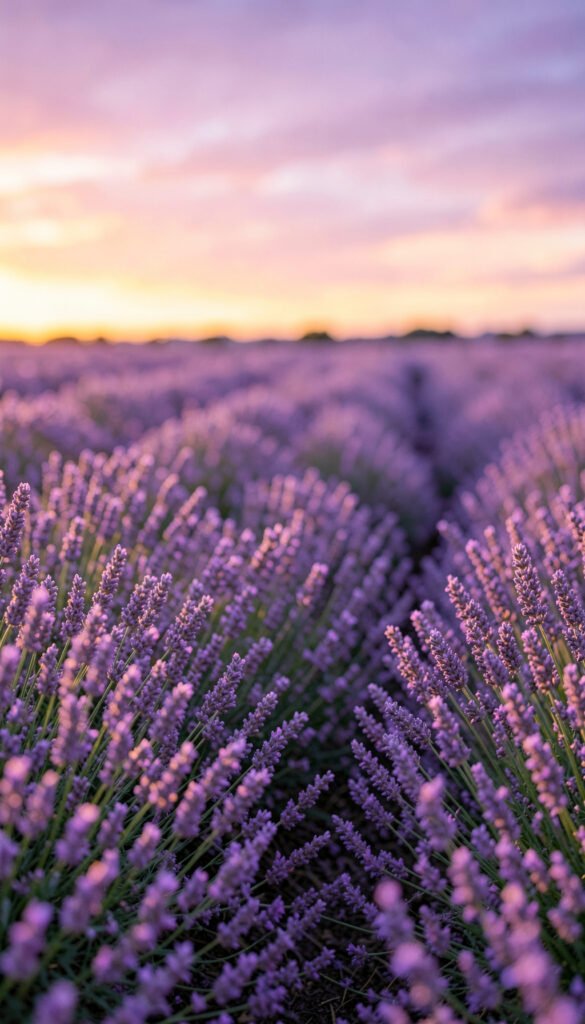 Campo de Lavanda - Galería de Imágenes de Flores