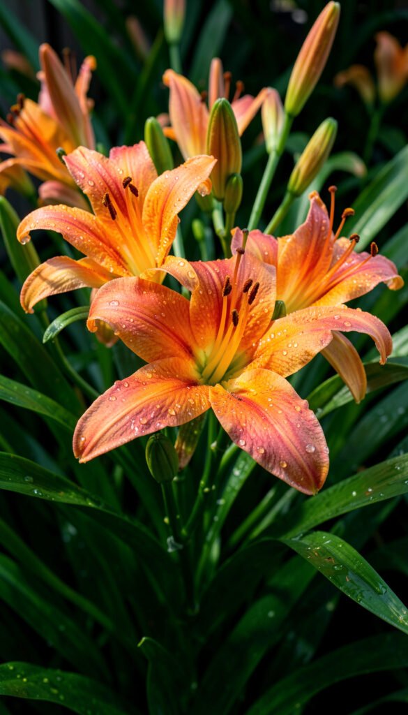 Lirios Tropicales Vibrantes - Flores Naturales con Colores Increíbles