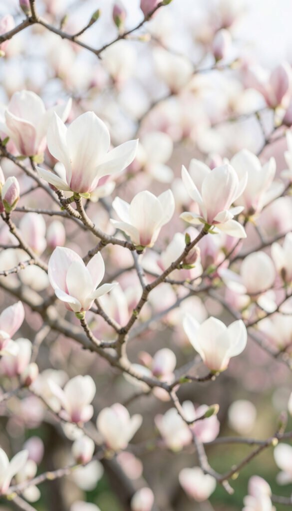 Magnolias en Flor - Galería de Imágenes de Flores