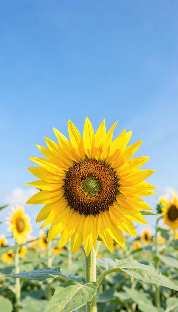 Girasoles Radiantes - Imágenes de Flores para Enviar