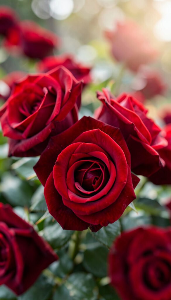 Rosas Rojas Clásicas - imágenes de flores románticas