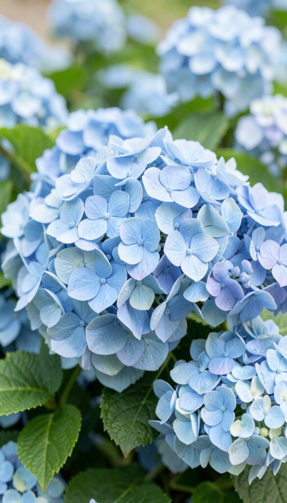 Hortensias Azules - Flores Naturales con Colores Increíbles