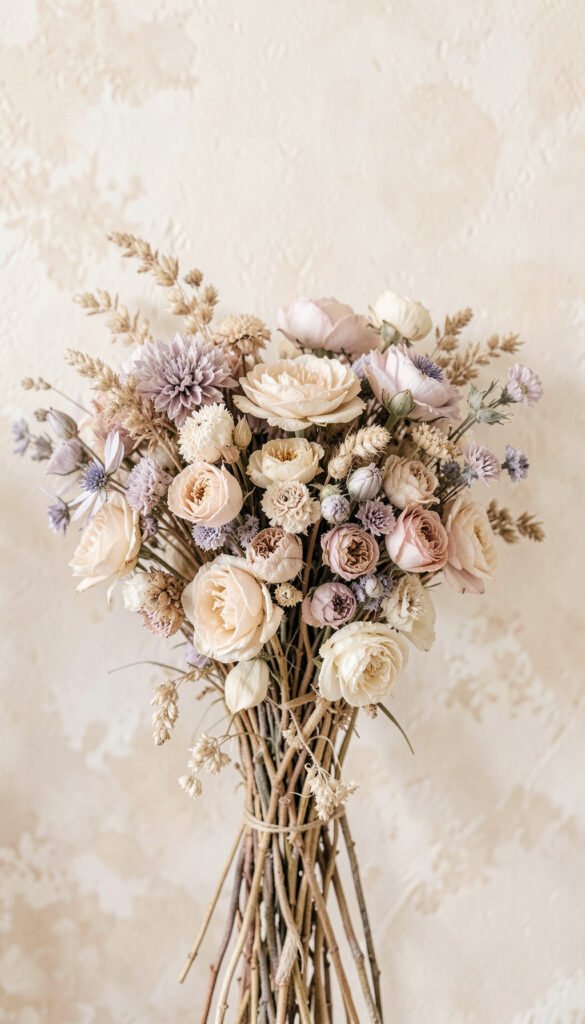 Ramo de Flores Secas - imágenes de flores románticas