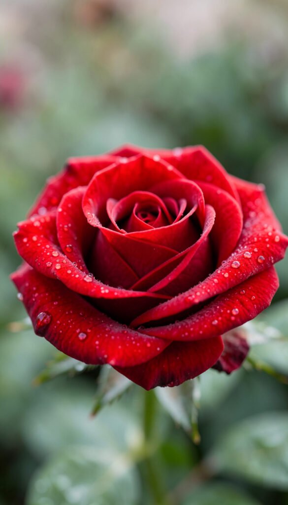 Rosas Rojas Elegantes - Imágenes de Flores HD para