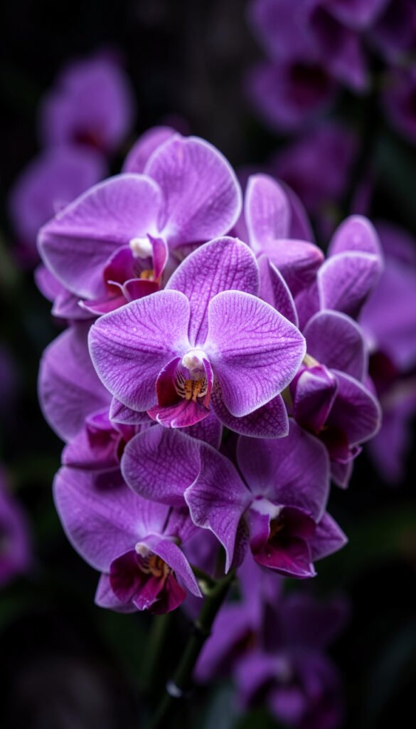 Orquídeas Exóticas Moradas - imágenes de flores hermosas