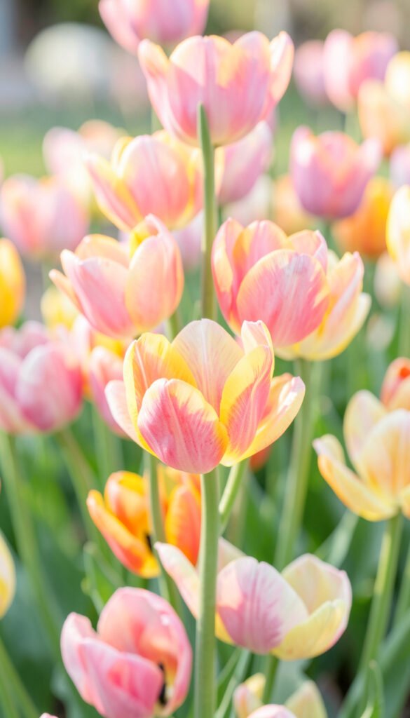 Tulipanes de Primavera - Las Mejores Imágenes de Flores