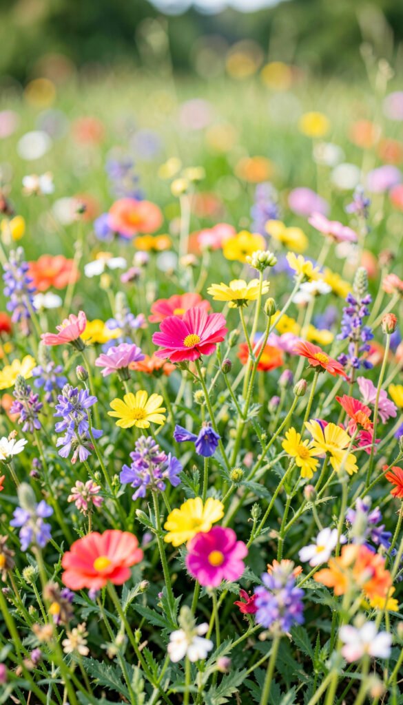 Jardín de Flores Silvestres - Las Mejores Imágenes de Flores