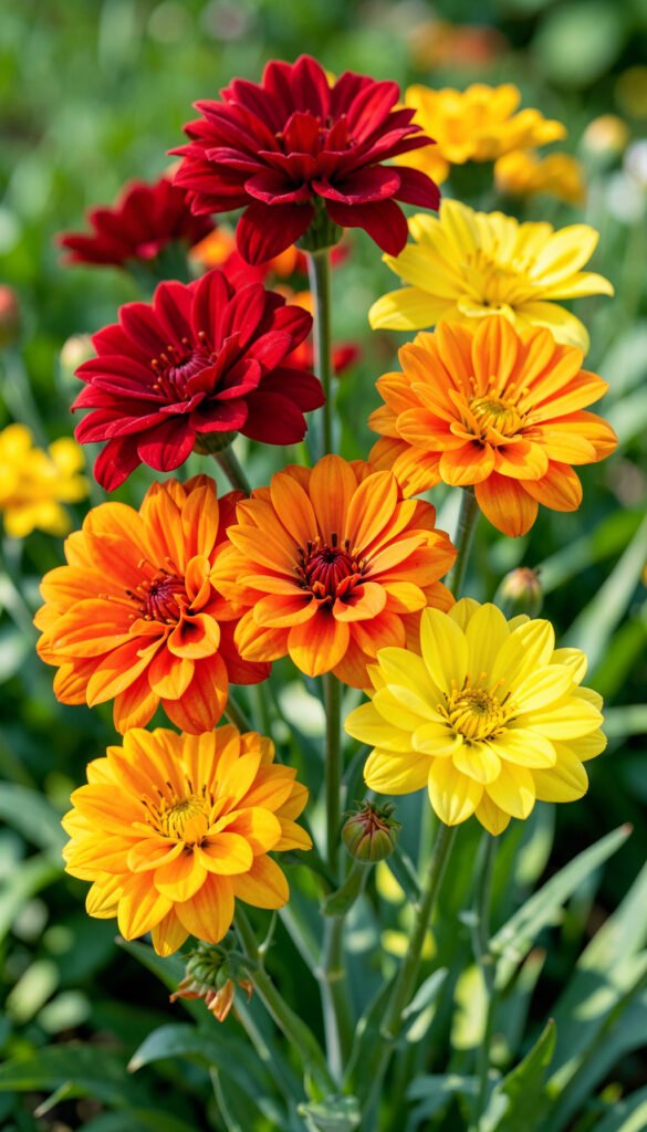 Dalias de Colores - Las Mejores Imágenes de Flores